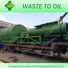 XinXiang HuaYin 5/8/10Ton Waste/Used Tire Recycling Machine To Refine Fuel Oil